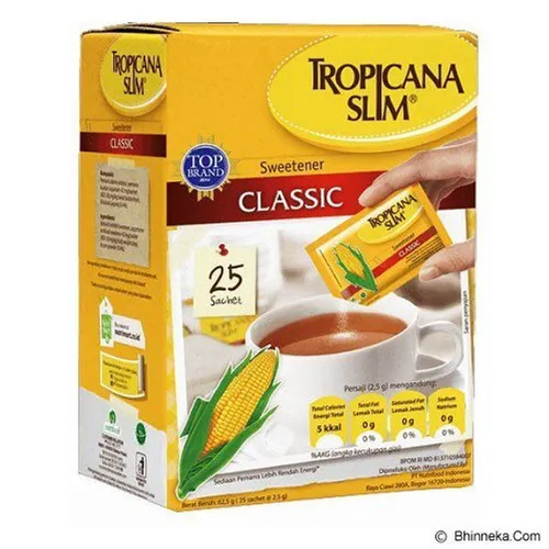 Tropicana Sweetener 2gm 25's 