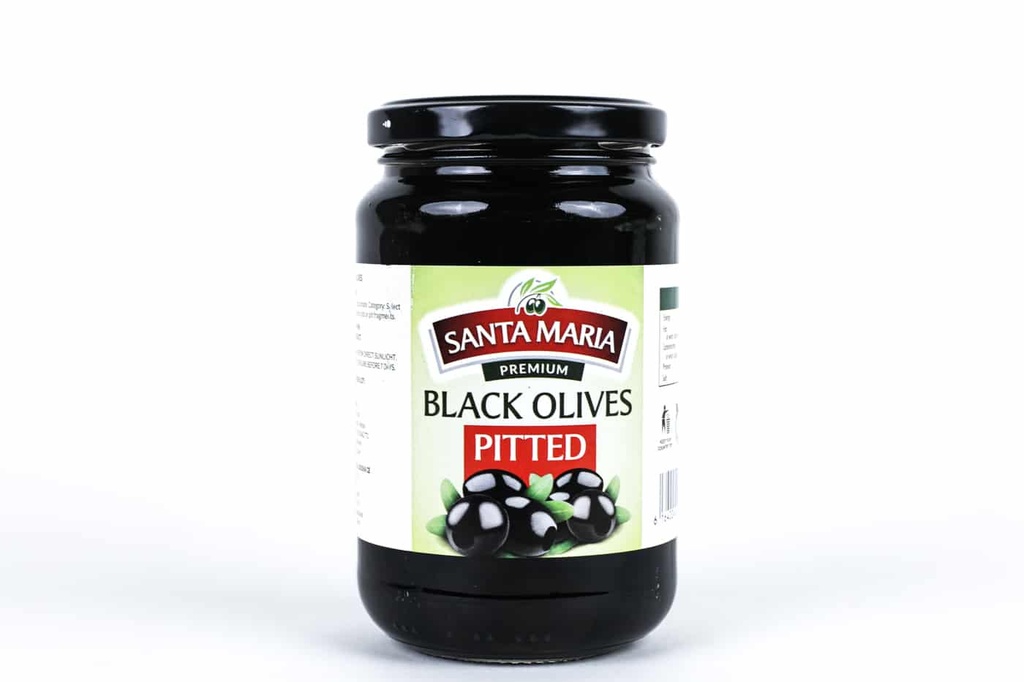 G/Orchid Black Olives (Pitted) 340gm