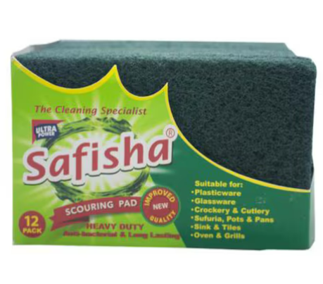 Safisha Scouring Pad 12's