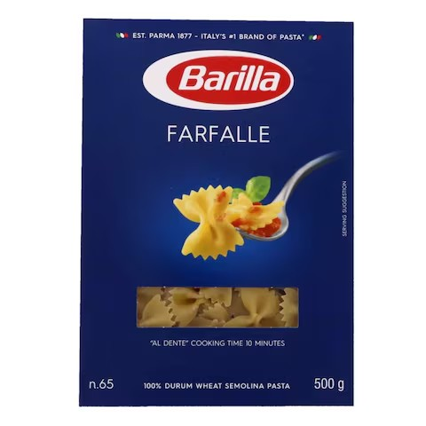 Santa Lucia Farfalle Pasta 500gm