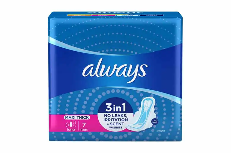 Always Maxi Thick Pads 7's