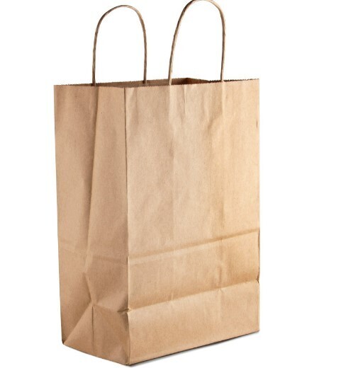 Grocery Khaki Bags Size 5's