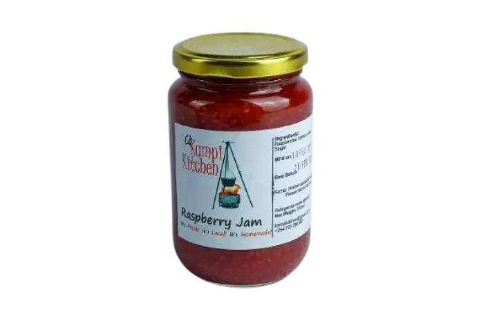 Kampi Kitchen Raspberry Jam 500gm