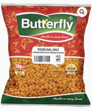 Butterfly (Toor Dal - Oily) 1kg