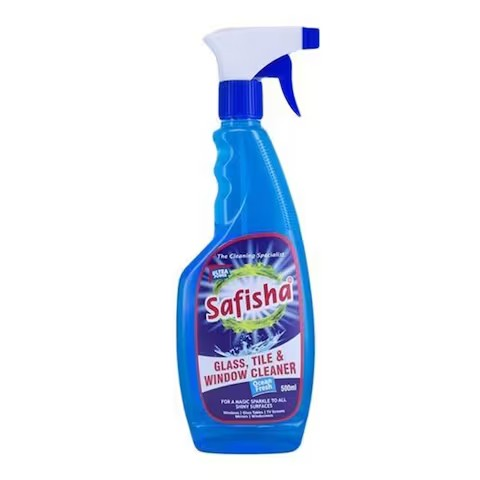 Safisha Glass & Window Cleaner (Ocean) 500ml