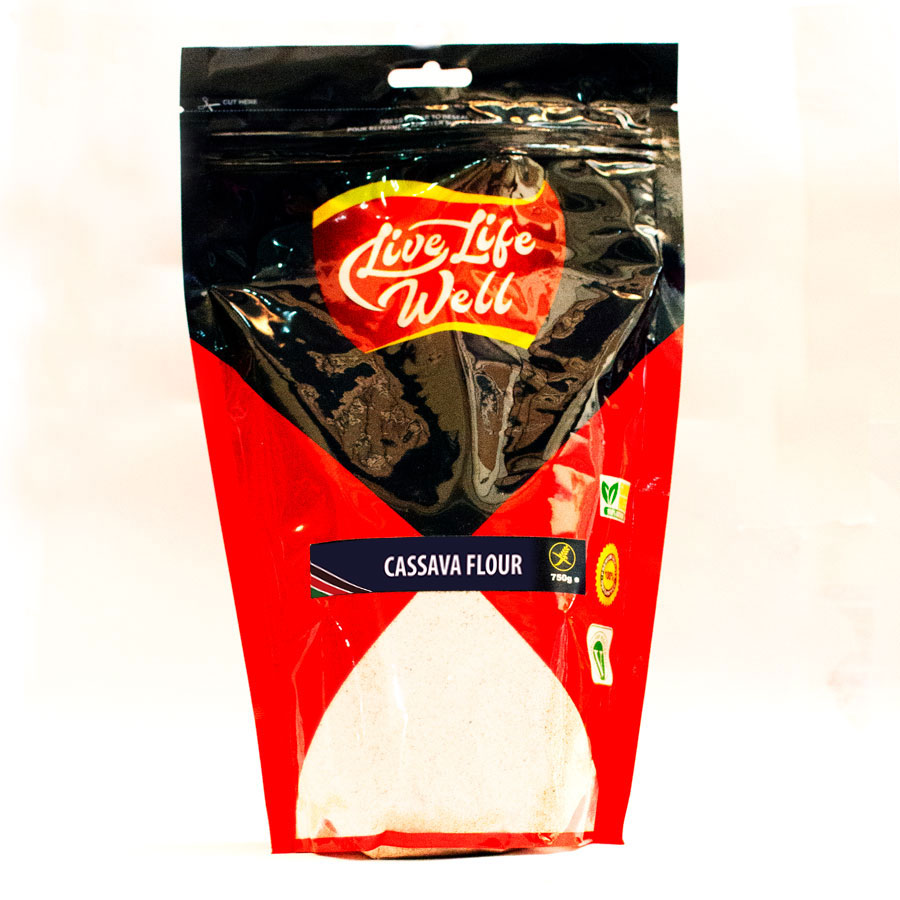 Live Life Well Cassava Flour 750gm  