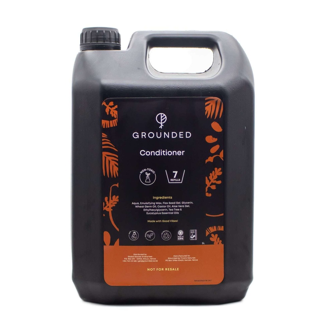 Grounded Shampoo (Tea Tree, Eucalyptus, Rosemary) Refill 5ltr