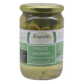 Kaputei Pickled Gherkins 700gm 