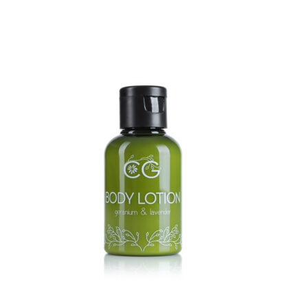 Cinnabar Green Body Lotion (Geranium, Moringa, Shea Butter and Vitamin E)  50ml  