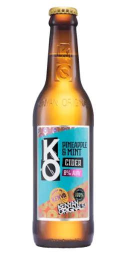 KO (Pineapple & Mint Cider) Bottle 330ml 