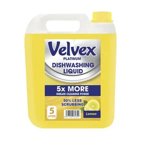 Velvex Dishwashing Liquid Orange 5ltr