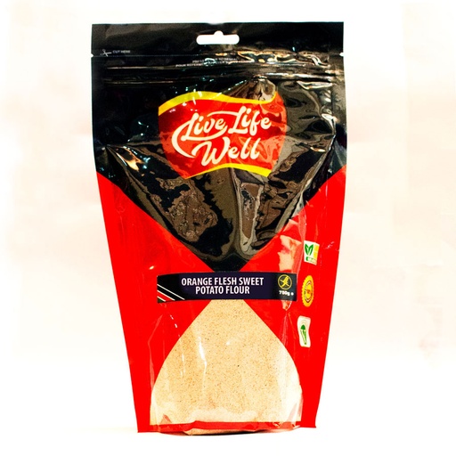 Live Life Well Sweet Potato Flour 750gm