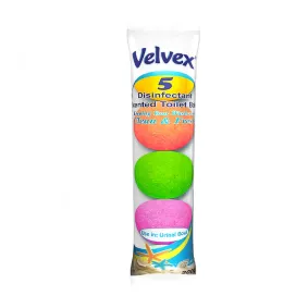 Velvex Urinal Balls 5's (12Pkts)