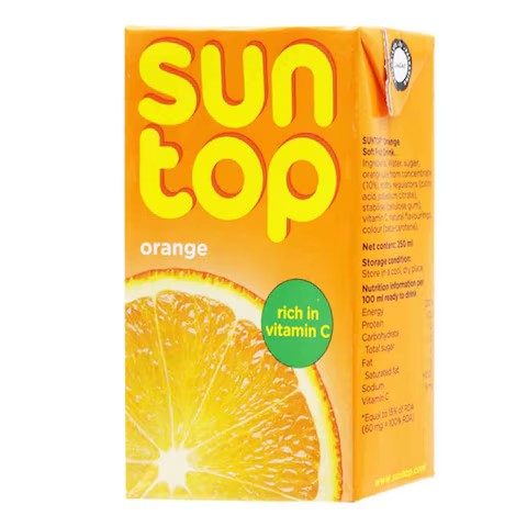 Suntop (Orange) 250ml 18's