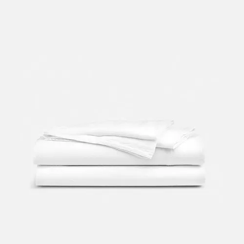 Twin Set 3x6 Plain White Bedsheets