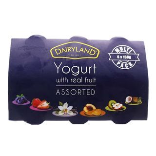 Dairyland Assorted Yoghurt 150gm 12's