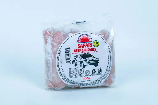 Safari Beef Sausages 500gm