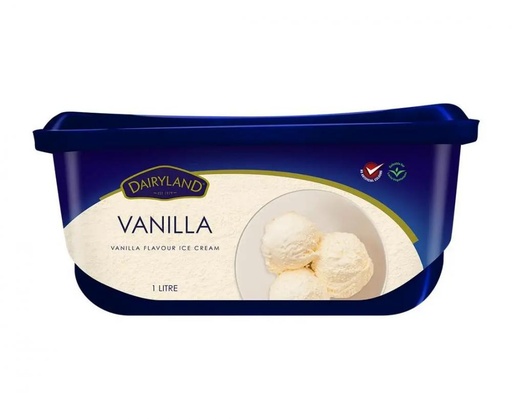 Dairyland Vanilla Ice-Cream 1ltr
