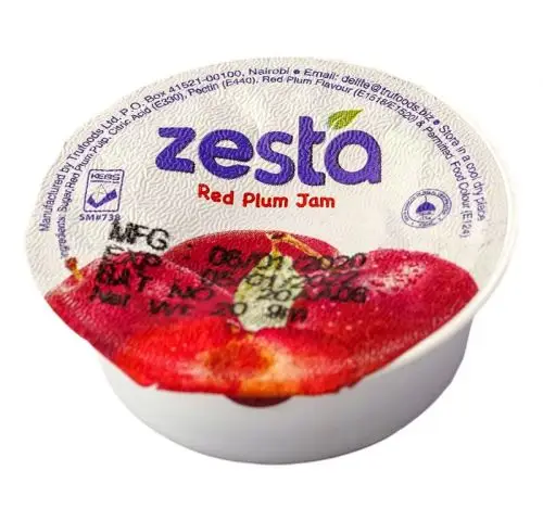 Zesta Mini Red Jam 20gm - 100's