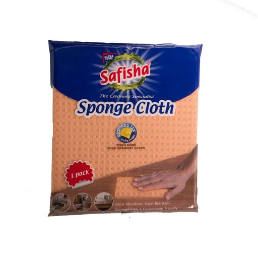 Safisha Spontex Sponge Cloth (Jumbo) 3's 