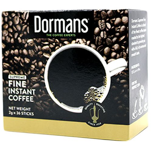 Dormans Instant Fine Coffee Sticks 1.6gm (10x100) 