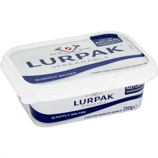 Lurpak Slightly Salted Butter 250gm 