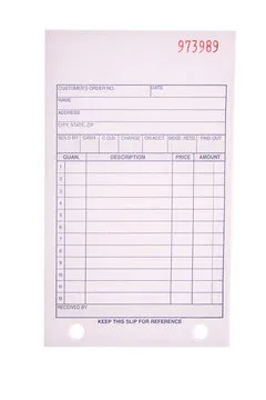 Receipt Book (50 Pages)