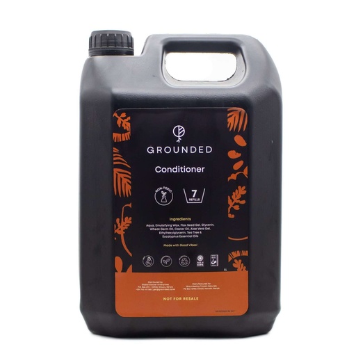 Grounded Shampoo (Tea Tree, Eucalyptus, Rosemary) Refill 5ltr