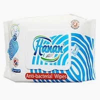 Hanan Anti-Bacterial Wipes 80's
