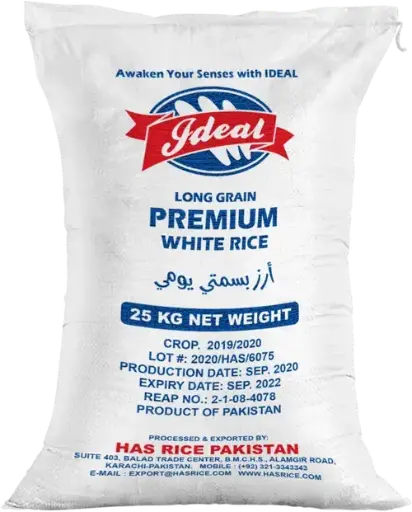 Hannan Parboiled Rice 25kg 