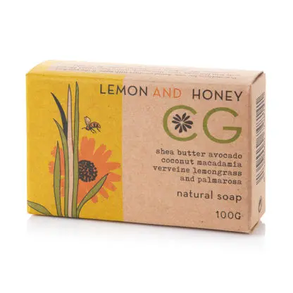 [BC-E-013] Cinnabar Green Guest Soap (Lemon, Honey) 20g