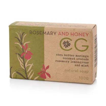 [BC-E-014] Cinnabar Green Guest Soap (Rosemary, Honey) 20g 