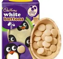 CDM White Button Egg 98g