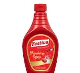 [NABV-TCS-038] Festiva Strawberry Syrup 624G 